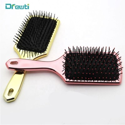 Brushes Paint For Acrylic Yuyao Jiangtai Brush Private Label Rose Gold Hairbrush Bling Rhinestone Hair Hats Natural Hairhair